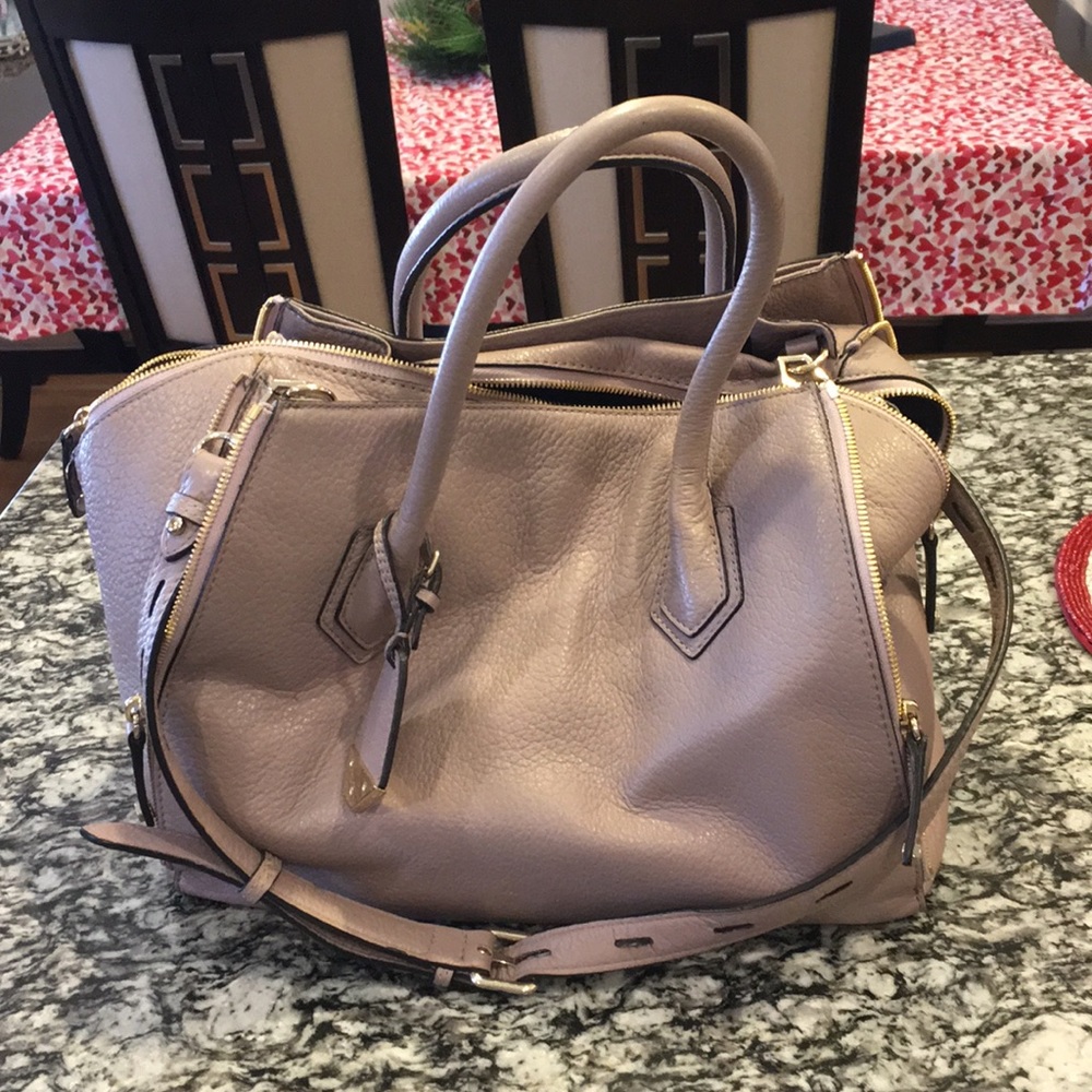 Rebecca Minkoff lavender perry satchel